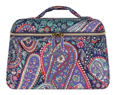 Oilily Coco Beauty Case Kosmetiktasche Patriot Blue bunt violett Neu