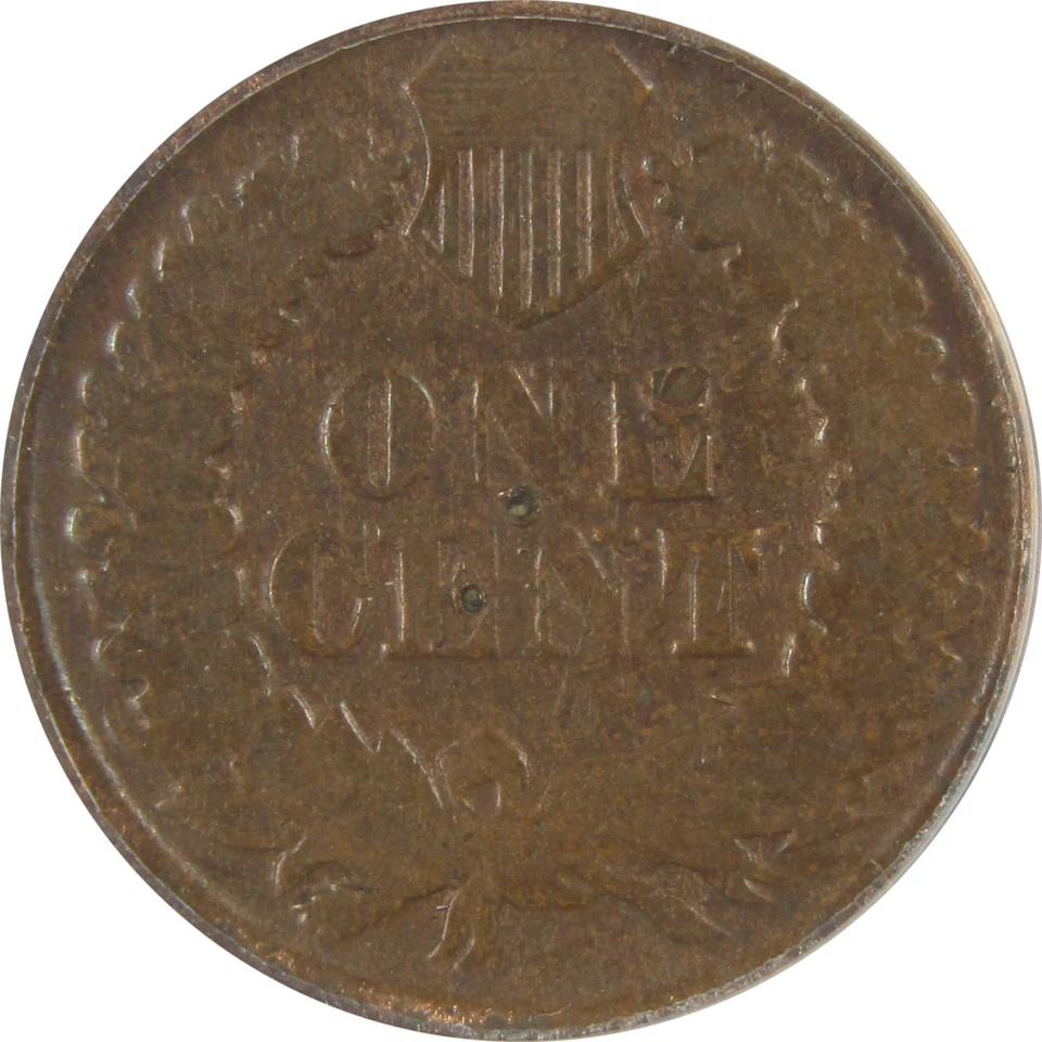 1864 No L Indian Head Cent VG 8 Details ANACS Bronze Penny SKU:I22280 - Image 4 of 4