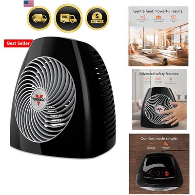 MVH 2025 Space Heater, 3 Heat Settings, Adjustable Thermostat, Tip-Over Prote...