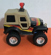 Vtg Buddy L 1983 Power Take Off Pto 4x4 Jeep Toy Works Missing Battery Cover