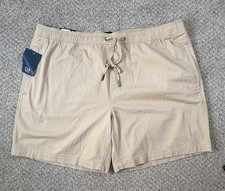 NWT Gap Men's 7" Inseam Elasticized Waistband Stretch Pull On Shorts Size XXL
