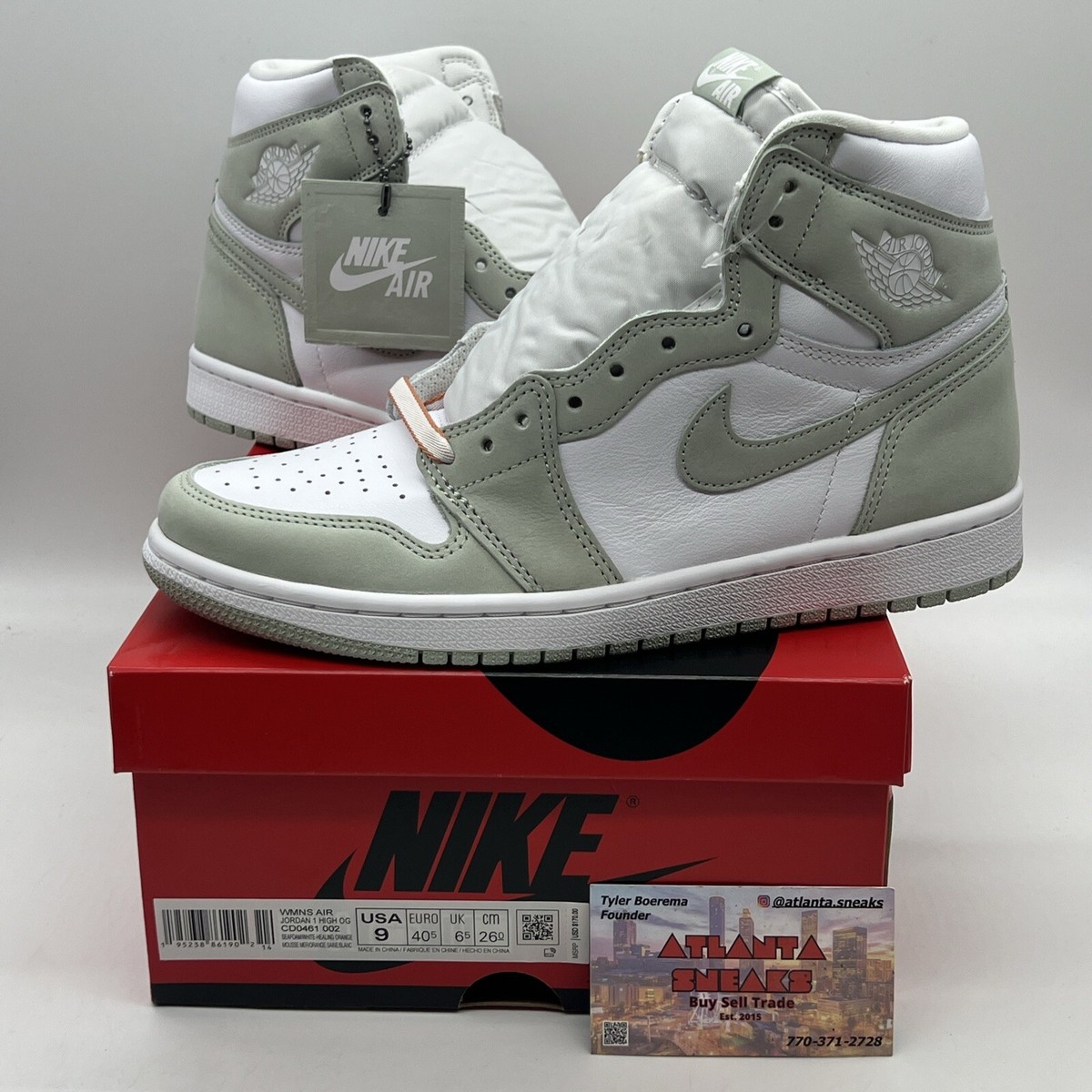 Wmns Air Jordan 1 Retro High OG “Seafoam” W Size 9 Brand New Wmns Air Jordan 1 Retro High OG “Seafoam” W Size 9 Brand New