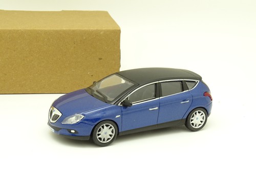 Modèle Réduit Lancia Delta 1/43 Noir 2008 – Mondo Motors – Occasion, Sans Boîte