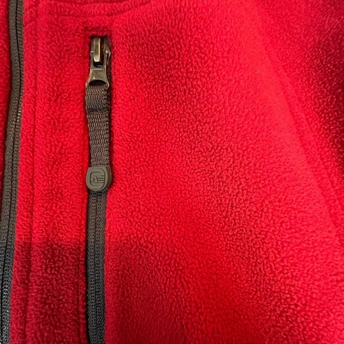 Free Country fleece Jacket Mens Outdoor Outerwear Red/Gray size large - Picture 6 of 15