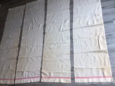 4 Window Shades Panels Country Farm House Decor Cotton Muslin Gingham Primitive