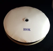 2" Black Sew-On Hook fastener - 50 yd roll
