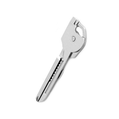 6-in-1 Utili Key Tool Keyring Keychain Multifunction Stainless Steel ...