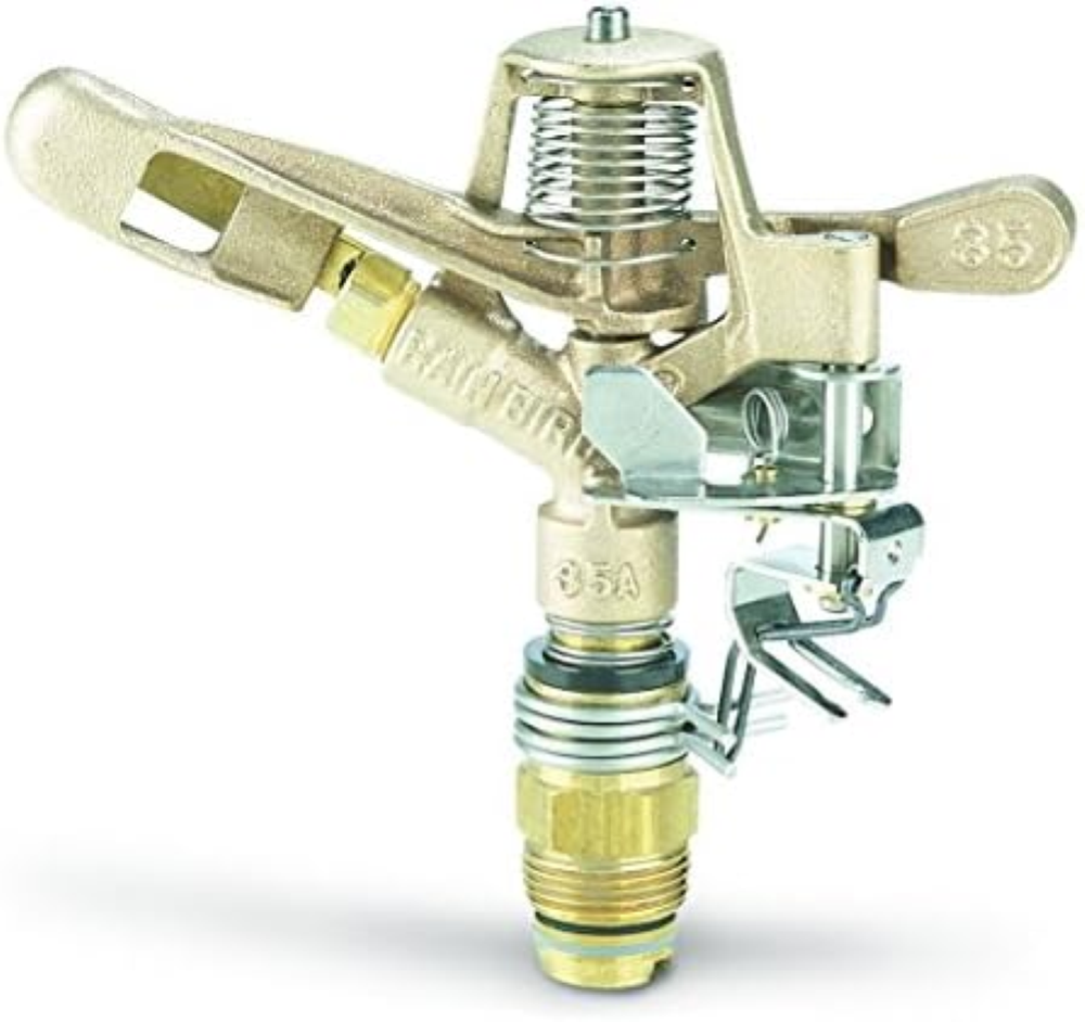 Rain Bird spruzzatore d'ottone di Impatto 35ADJTNTB, 0Â° Regolabile - Modello 36