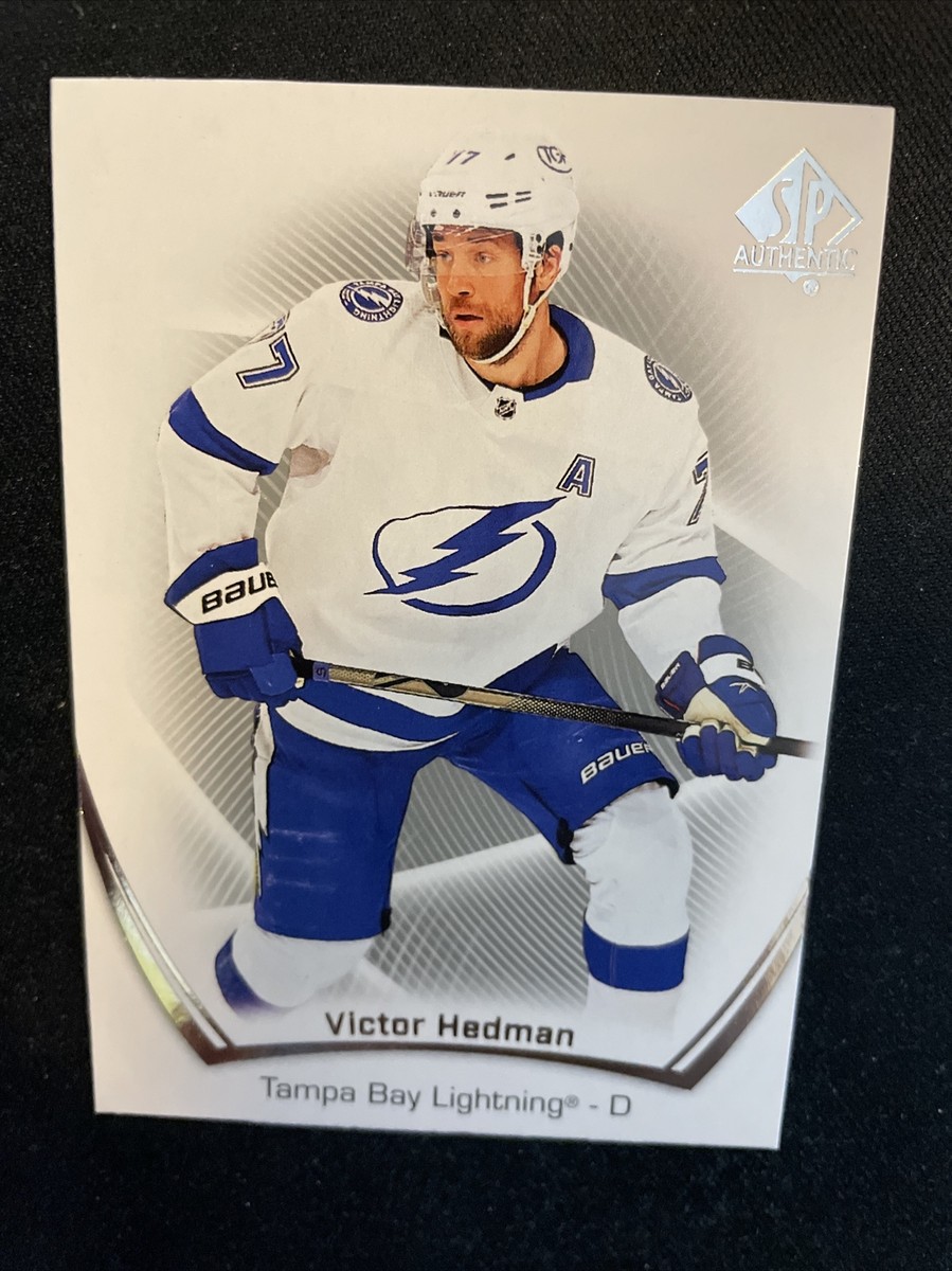 21-22 UD SP Authentic Hockey 78 Victor Hedman | eBay