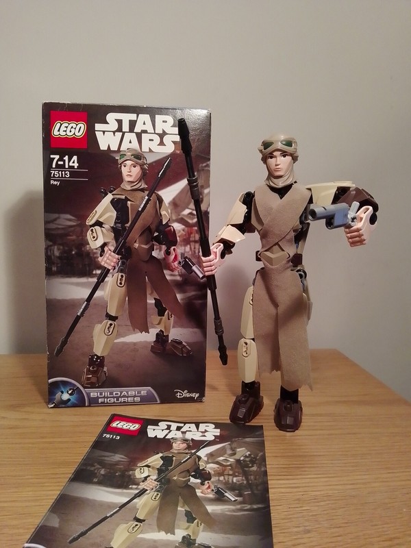 Lego Star Wars Rey 75113. Complete, With Box & Instructions (2016)