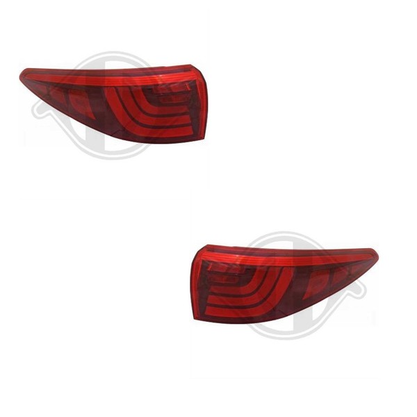 LED RüCkleuchten Heckleuchten Set Links Rechts Mit LampenträGer FüR KIA Sportage-image