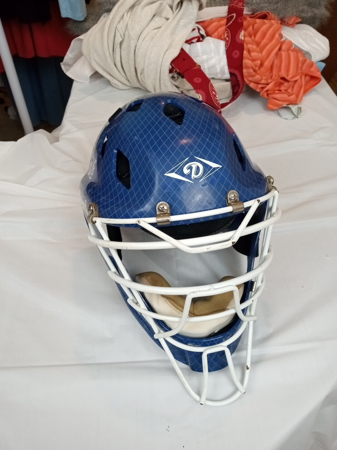 Men's Blue Diamond Ix5 Edge Hockey Style Catchers Mask eBay