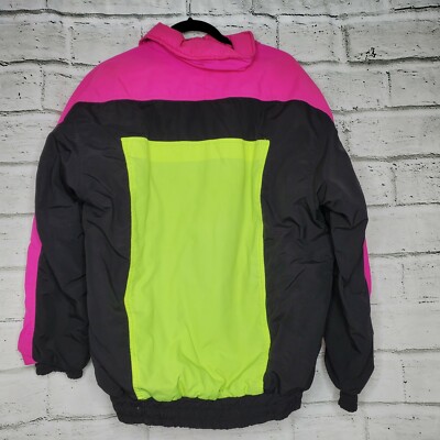 K2 Vintage 80's Vertical Velocity Womens Large Ski Jacket Pink