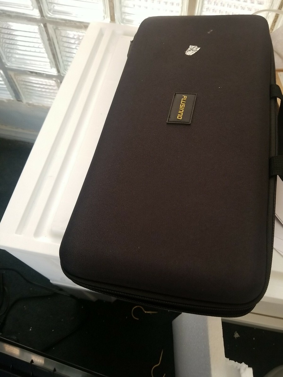 PLUSINNO Telescopic Fishing Rod & Reel Combo - Carbon Fiber Travel Kit With 12+1 Bearing Reel (Perfect Gift For Anglers)