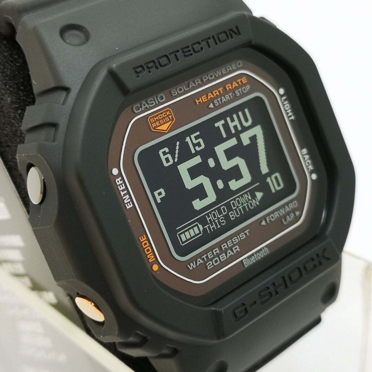 CASIO G-SHOCK DW-H5600-1JR Black G-SQUAD Sport Digital Men's Watch New in  Box