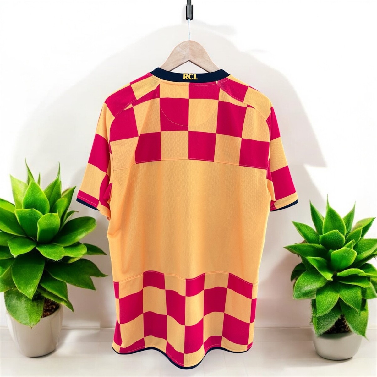 RC LENS NIKE AWAY JERSEY 2008/09 - L | eBay