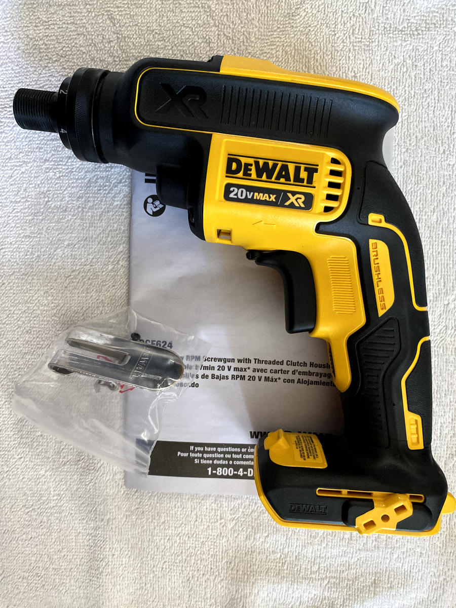 New Dewalt DCF624B 20V Max XR Brushless Drywall Screw Gun W