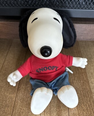 ビンテージ　1968 SNOOPYぬいぐるみ Made in Japan Vtg 1968 SNOOPY 10” Plush Doll PEANUTS United Feature Syndicate