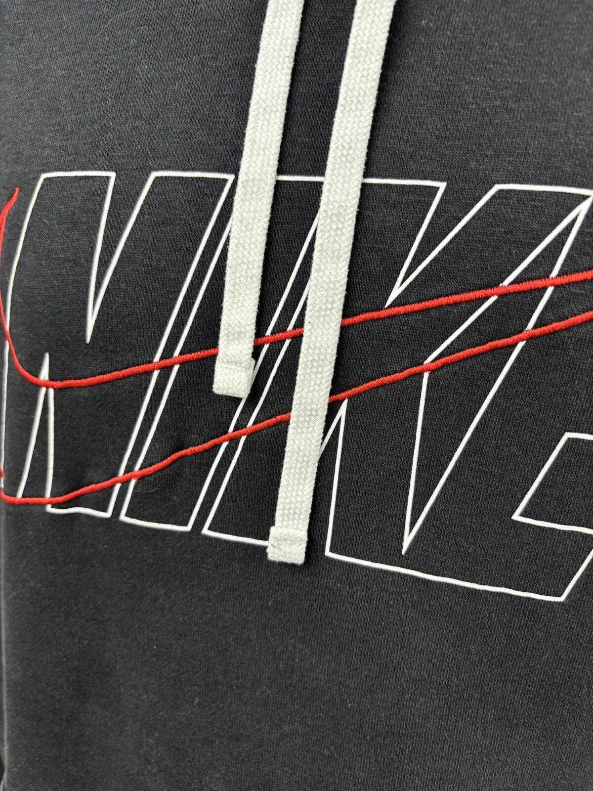 SACAI X NIKE NIKE Sportswear Club Uomo XL Nero Felpa con Cappuccio Giacca LOGO XXL Fit48 50 CU4323