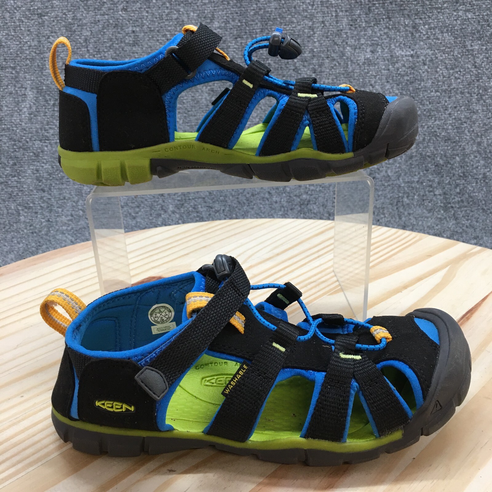 Scarpe Keen Youth 3 Seacamp II CNX Pescatore Multicolore Comfort Basse 1022984