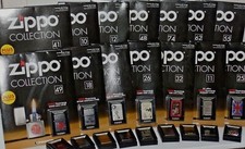 Accendino Zippo originale + giornale in confezione originale collezione a scelta 1-90 Deagostini