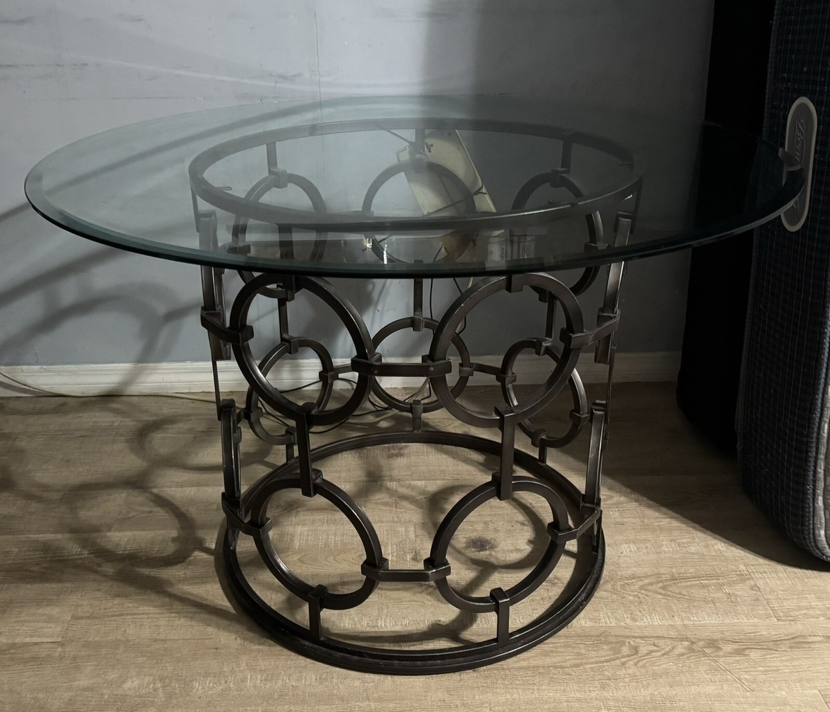 Lillian August Seaton Table With Glass Tops