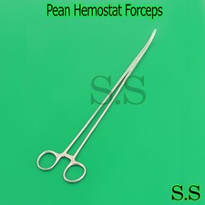 Hemostat Pean Rochester Curved Forcep 12" Veterinary Instruments