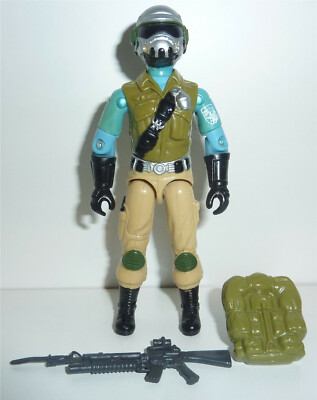 G.I.JOE 1987 STEEL BRIGADE VERSION D LOOSE + 100% COMPLETE COBRA GI JOE RARE