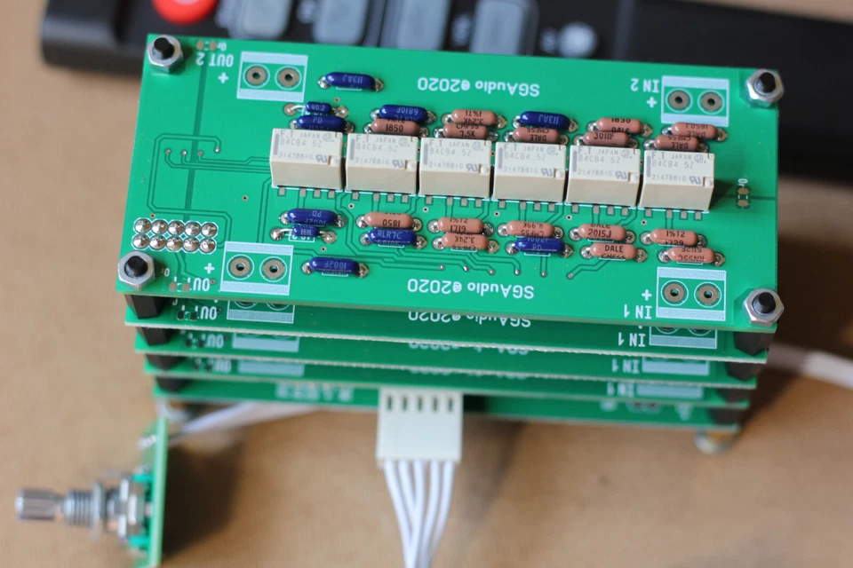 Volume Control Relay Attenuator with IR Control 8 chan home theater - Image 3 of 4