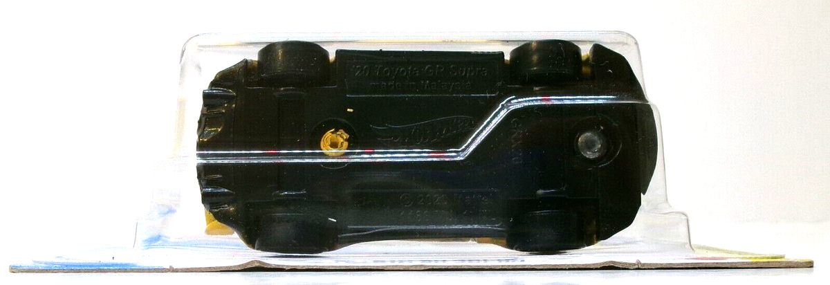Hot Wheels 1/64 Toyota GR Supra 2020 - Modèle Mainline #5/10, Couleur Jaune, Neuf