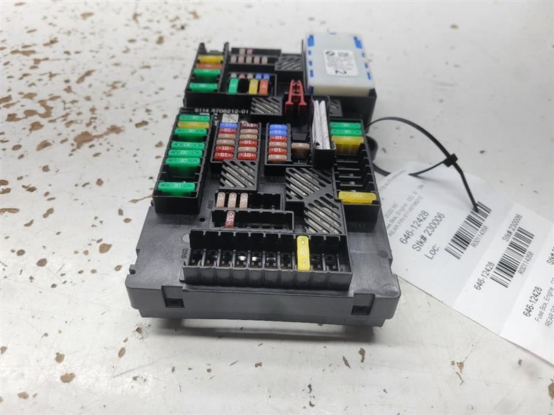 2020 BMW X6 G06 3.0L Rear Power Distribution Fuse Box 61148706212 