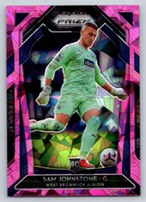 2020-21 Panini Prizm Premier League Prizms Pink #256 Sam Johnstone (ref Y01025)