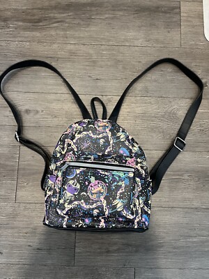 NWT Loungefly Funko Infinity Saga Mini Backpack perfect placement Marvel Metallic Thanos Gauntlet Mini Backpack main image 4