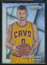 2014-15 Panini Prizm SP Silver Variation #16 Kevin Love Cavaliers MIAMI HEAT