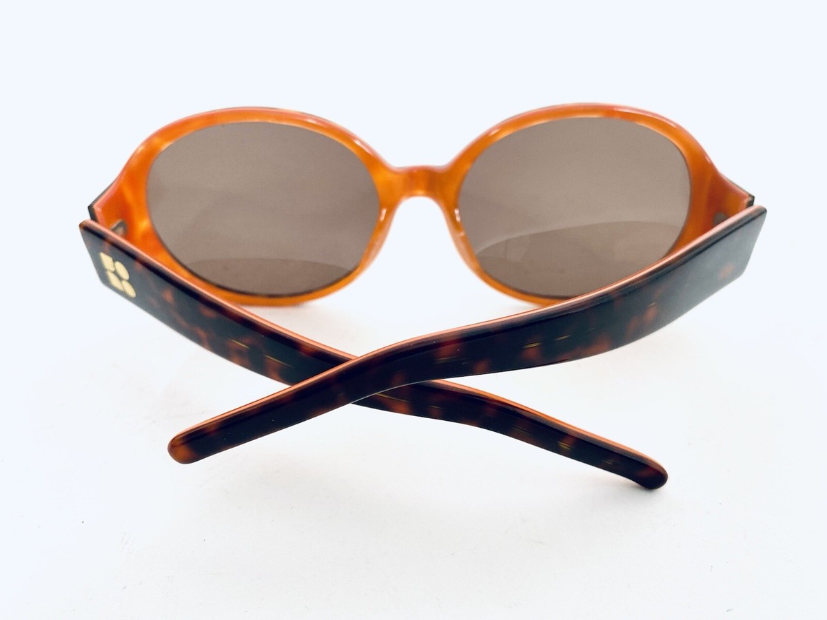 Kate Spade Tortoise Oversize Frame Orange Temple Italy 