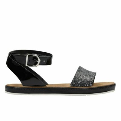 clarks romantic moon sandals black