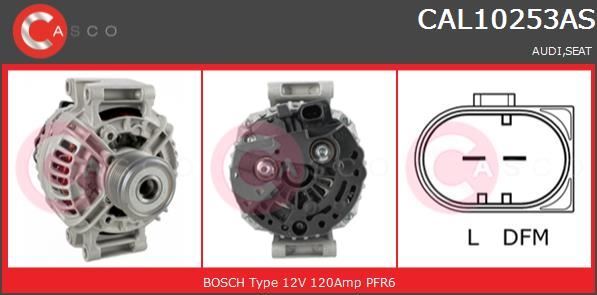 Alternateur Audi A4 B6 1.9 TDI et 1.8 T pièce de rechange électricité moteur