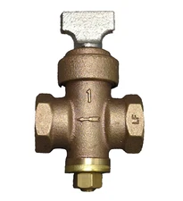 PROLINE Ground Key & Stop Valve Irrigation Shut Off   1" FIP x 1" FIP  105-905NL