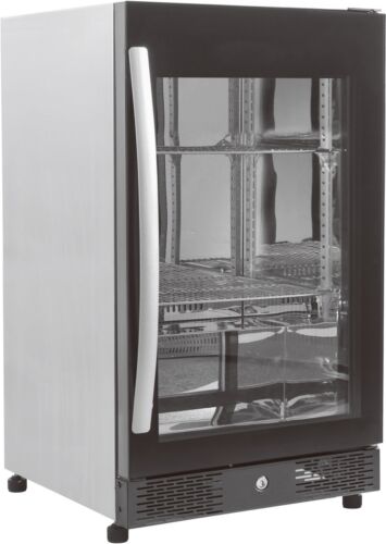 Kühlschrank mit Glastüren 98 Liter Flaschenkühlschrank Barkühlschrank Hotel - Bild 1 von 1