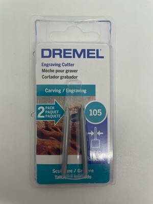 Dremel 105 2 Pack Engraving Cutter 0.8 mm (105) 26150105AE | eBay Australia