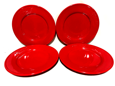 Mason Craft More Set Of Red Dinner Plates 11