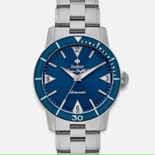 Zodiac Super Sea Wolf Diver Automatic Authenti ZO9211 New Never Worn Z09211 READ