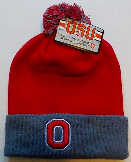 ohio state buckeyes winter hats