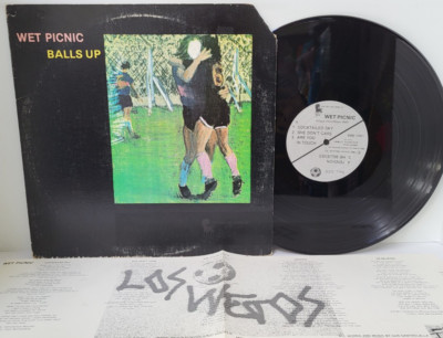 WET PICNIC Balls Up 1982 EP + Insert Unicorn UNIC-9504 - Play Tested VG+ *R2