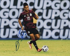 Mexico Efrain Alvarez Autographed Signed MLS 8x10 COA #1