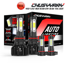 For 2016 Jeep Cherokee Latitude Sport Utility LED Headlight Hi/Lo Fog Light Bulb