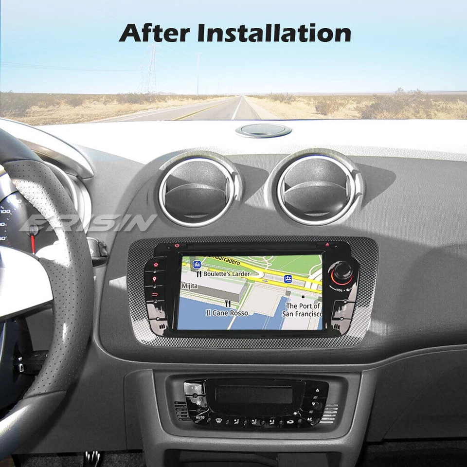 64GB Android 11 GPS Autoradio Navi für SEAT IBIZA CD DAB+ 4G DSP CarPlay CanBus - Bild 2 von 4