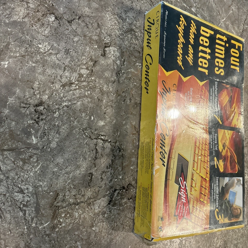 Cirque CIC360 Glidepoint Keyboard Input Center / English Vintage Sealed NIB - Image 3 of 4