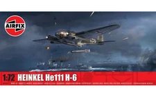 Airfix Heinkel He111 H-6 1:72 Scale Plastic Model Airplane Kit A07007C