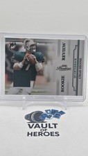 Chad Henne 2009 Panini Playoff Prestige Rookie Review #5 RC Patch Card